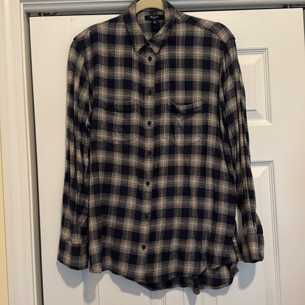 Women’s Madewell Button-Down Long Sleeve Size Medium VINTAGE